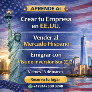 Taller Crea tu Empresa en USA